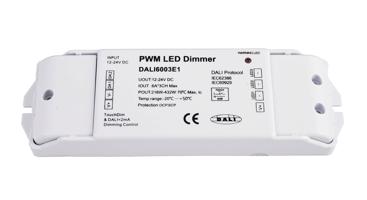 Deko-Light řídící jednotka DALI PWM stmívač CV 3CH, 12/24V, 6A/Channel 12-24V DC DALI-Bus nach IEC 62386 DALI 1.0 2 CH 843052