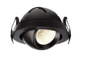 Deko-Light stropní vestavné svítidlo Bellatrix 18V DC 9,00 W 3000 K 760 lm černá 565341