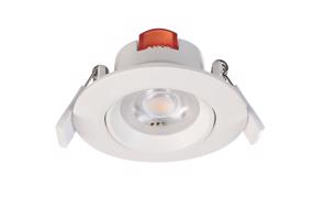 Deko-Light stropní vestavné svítidlo SMD-68-230V-3000K-kulaté 220-240V AC/50-60Hz 6,50 W 3000 K 540 lm bílá RAL 9016 565338