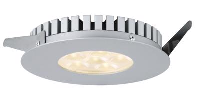 Deko-Light stropní vestavné svítidlo TD26 I 20V 10,00 W 3000 K 530 lm stříbrná 180500