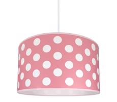 Dětský lustr DOTS PINK 1xE27/60W/230V