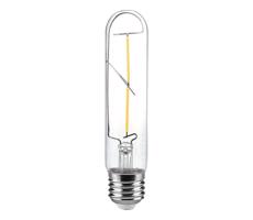 E27 LED filament žárovka 2W, 200lm, T30, 3000K