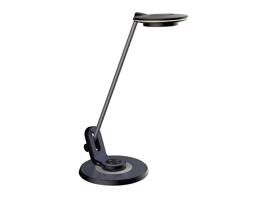 Ecolite Stolní lampa LED stmívatelná LIMA - LBL1065-CR, černá Studená bílá