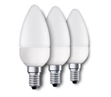 Eglo Eglo 10697 - SADA 3x LED Žárovka E14/4W/230V 320lm svíčka 3000K