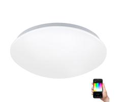 Eglo Eglo 32589 - LED RGB Stmívatelné nástěnné stropní svítidlo GIRON-C LED/17W/230V