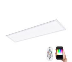 Eglo Eglo 32734 - LED RGBW Stmívatelný podhledový panel SALOBRENA-C 34W/230V bílá+ DO