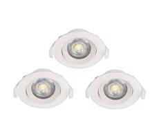 Eglo Eglo 32896 - SADA 3x Podhledové svítidlo SARTIANO 1xLED/5W/230V