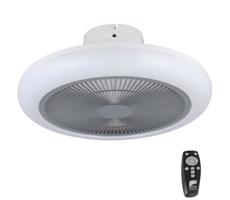 Eglo Eglo 35138 - LED Stmívatelný stropní látor KOSTRENA LED/25,5W/230V šedá +DO