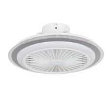 Eglo Eglo 35141-LED Stmívatelný stropní látor ALBUFEIRA 25,5W/230V bílá/šedá +DO