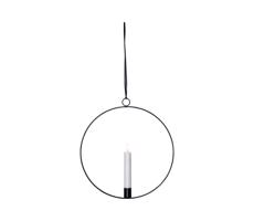 Eglo Eglo 411485 - LED Vánoční dekorace FLAMME RING 1xLED/0,06W/1xAA černá