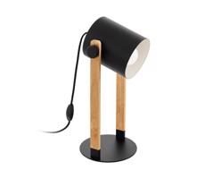 Eglo Eglo 43047 - Stolní lampa HORNWOOD 1xE27/28W/230V