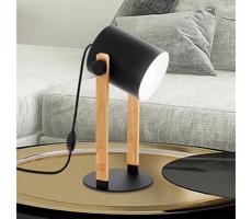 Eglo Eglo 43519 - Stolní lampa HORNWOOD 1xE27/28W/230V - FSC certifikováno