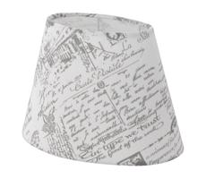 Eglo Eglo 49965 - Textilní stínidlo k stojací lampě VINTAGE E14/E27 paříž pr. 25 cm