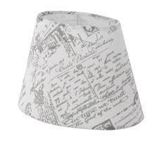 Eglo Eglo 49965 - Textilní stínidlo VINTAGE E14/E27 paříž pr. 25 cm