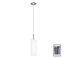 Eglo Eglo 75251 - LED RGB Stmívatelný lustr na lanku ELLUNO-C E27/7,5W/230V + DO