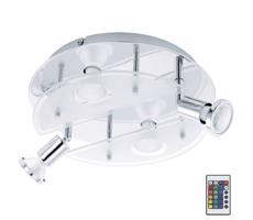 Eglo Eglo 75381 - LED RGBW Stmívatelné bodové svítidlo CABO-C 4xGU10/4W/230V + DO