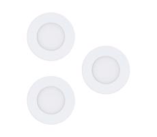 Eglo Eglo 78195 - SADA 3x LED Podhledové svítidlo FUEVA LED/2,7W/230V