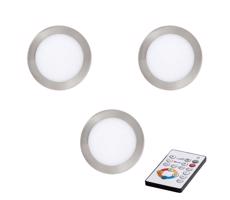 Eglo Eglo 78737 - SADA 3x LED Stmívatelné podhledové svítidlo TINUS LED/17W/230V + DO