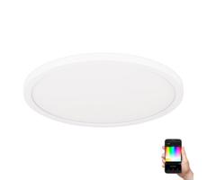 Eglo Eglo 900086 - LED RGBW Stmívatelné stropní svítidlo ROVITO-Z LED/14,6W/230V bílá