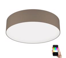 Eglo Eglo 900441 - LED RGBW Stmívatelné stropní svítidlo ROMAO-Z LED/35W/230V hnědá