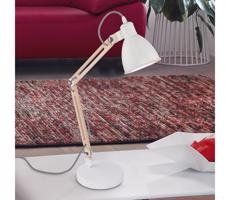 Eglo Eglo 901294 - Stolní lampa TORONA 1 1xE14/28W/230V bílá - FSC certifikováno