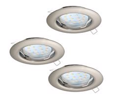 Eglo Eglo 94237 - SADA 3x LED Podhledové svítidlo PENETO 3xGU10-LED/3W/230V