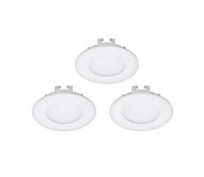 Eglo Eglo 94732 - SADA 3x LED Podhledové svítidlo FUEVA 1 1xLED/2,7W/230V