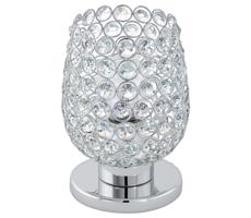 Eglo Eglo 94899 - Křišťálová stolní lampa BONARES 1 1xE27/60W/230V