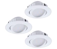 Eglo Eglo 95857- SADA 3x LED Stmívatelné podhledové svítidlo PINEDA 1xLED/5,5W/230V