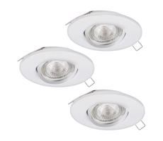 Eglo Eglo 95895 - SADA 3x LED podhledové svítidlo PENETO 1 1xGU10-LED/3W/230V