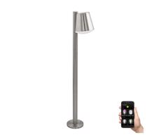 Eglo Eglo 97485 - LED Stmívatelná lampa CALDIERO-C 1xE27/9W/230V matný chrom IP44