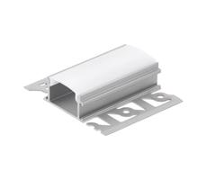 Eglo Eglo 99496 - Vestavný profil pro LED pásky RECESSED 62x14x2000 mm bílá