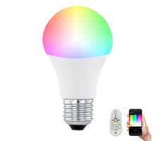 Eglo LED RGB Stmívatelná žárovka CONNECT E27/9W + dálkové ovládání - Eglo 11585