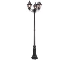 Elstead Elstead NR8-BLK - Venkovní lampa NORFOLK 3xE27/100W/230V IP43 černá