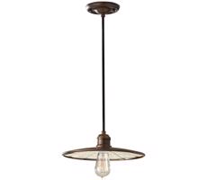 Elstead Feiss FE-URBANRWL-P-E - Lustr na lanku URBAN RENEWAL 1xE27/60W/230V bronz