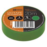 EMOS Izolační páska PVC 19mm / 20m zelená F61929