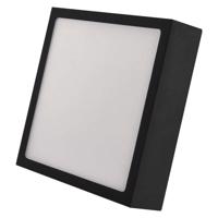 EMOS LED svítidlo NEXXO černé, 17 x 17 cm, 12,5 W, teplá/neutrální bílá ZM6333 Teplá bílá