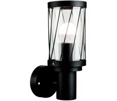 Eurolamp Venkovní nástěnná lampa 1xE27/15W/230V IP44 černá