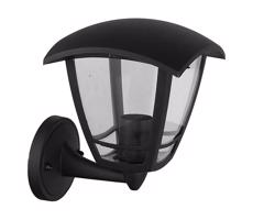 Eurolamp Venkovní nástěnná lampa 1xE27/42W/230V IP44 černá