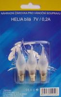 Exihand Blistr 3 žárovky Helia bílá 7V/0,2A