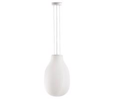 FARO Barcelona FARO 28300 - Lustr na lanku ISABELLE 1xE27/15W/230V pr. 31 cm bílá