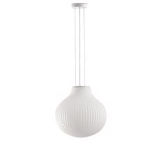 FARO Barcelona FARO 28301 - Lustr na lanku ISABELLE 1xE27/15W/230V pr. 40 cm bílá