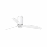 FARO MINI TUBE FAN M LED, bílá/transparentní, stropní LED ventilátor s DC motorem SMART