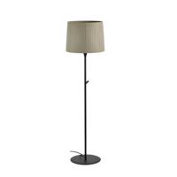 FARO SAMBA černá/skládaná zelená stojací lampa