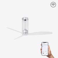 FARO TUBE FAN, transparentní, stropní ventilátor s DC motorem SMART