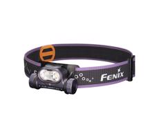 Fenix Fenix HM65RTV20PRP - LED Stmívatelná nabíjecí čelovka LED/USB IP68 černá/fialová