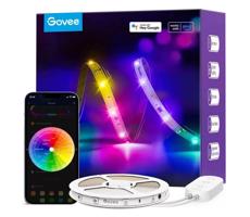 Govee Govee - Wi-Fi RGBIC Smart PRO LED pásek 5m - extra odolný