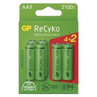 GP ReCyko AA 2100mAh 6ks B2121V