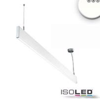 HEITRONIC Isoled - LED závěsné svítidlo Linear UP plus DOWN 1200, prismatické, bílá, prodloužitelné 40W neutrální bílá 4000K 500792