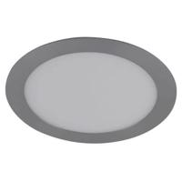 HEITRONIC LED Panel LYON 200mm 15W kruhové stříbrná stmívatelné 230V AC 3000K 500160